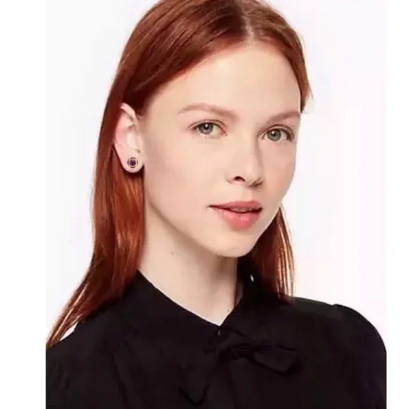 KATE SPADE • Pink Lady Marmalade Crystal Earrings
